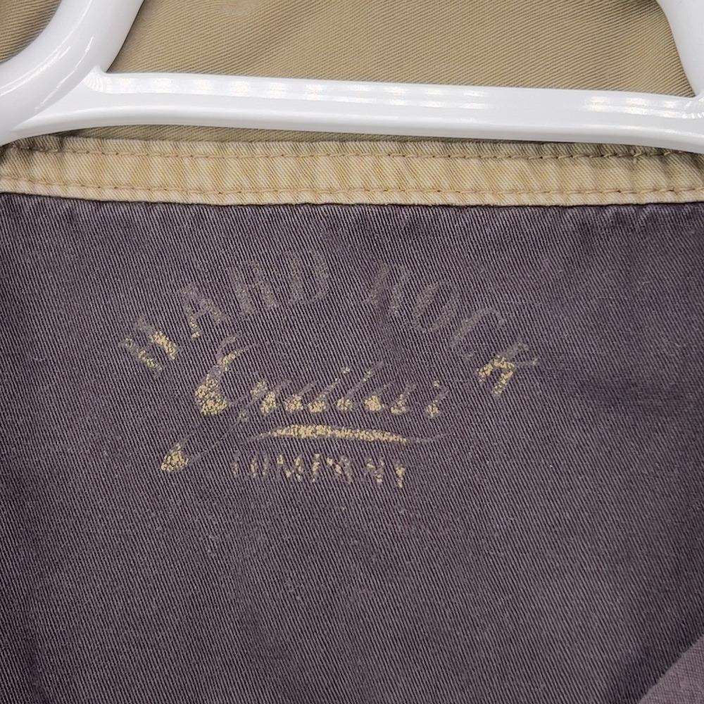 Hard Rock Guitar Company Mens 2XL Shirt Button Front Brown Washington DC - Picture 4 of 11